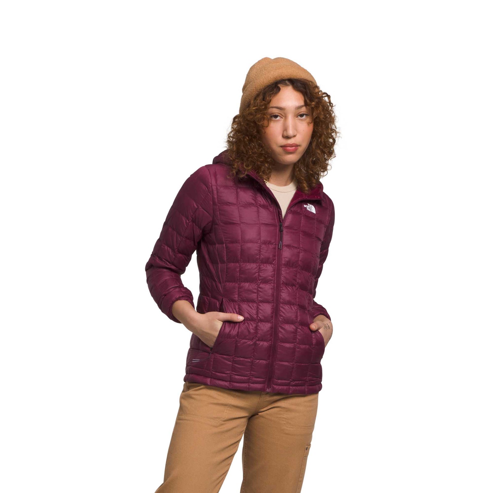 The North Face Women's ThermoBall™ Eco Hoodie 2.0 2024 BOYSENBERRY