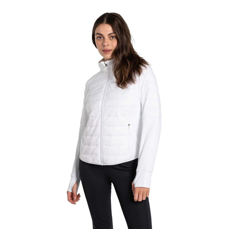 Lole Women's Just Jacket 2024 WHITE