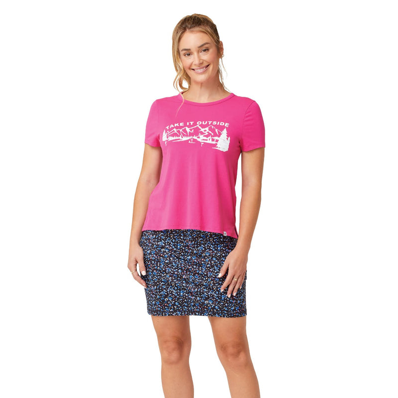 Krimson Klover Women's Aila Graphic Short Sleeve T-Shirt 2023 OUTSIDE