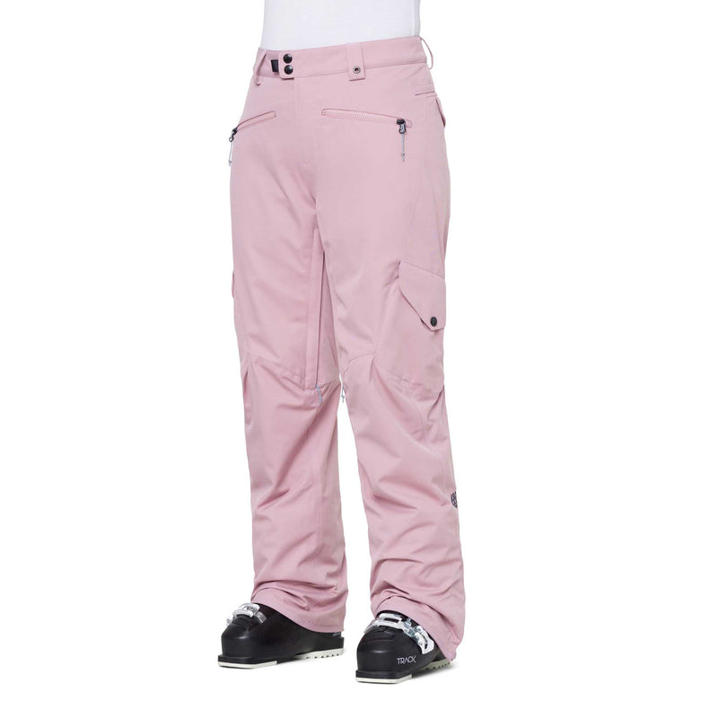 686 Women's Aura Insulated Cargo Pant 2024 DUSTY MAUVE