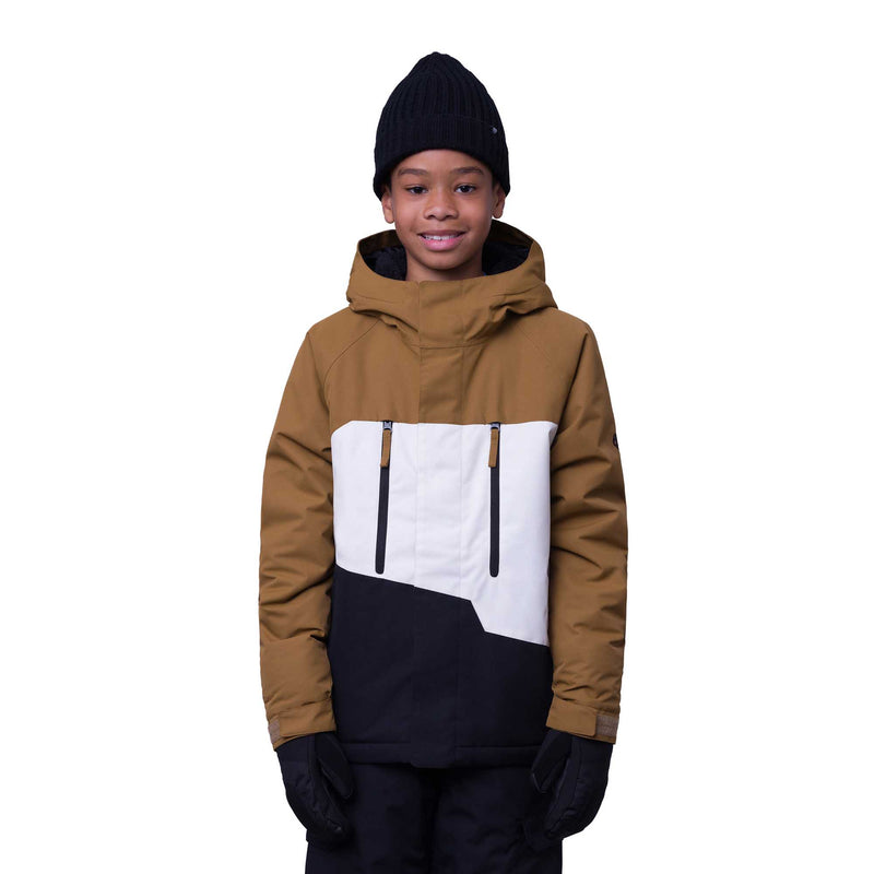 686 Junior's Geo Insulated Jacket 2024 BREEN COLORBLOCK