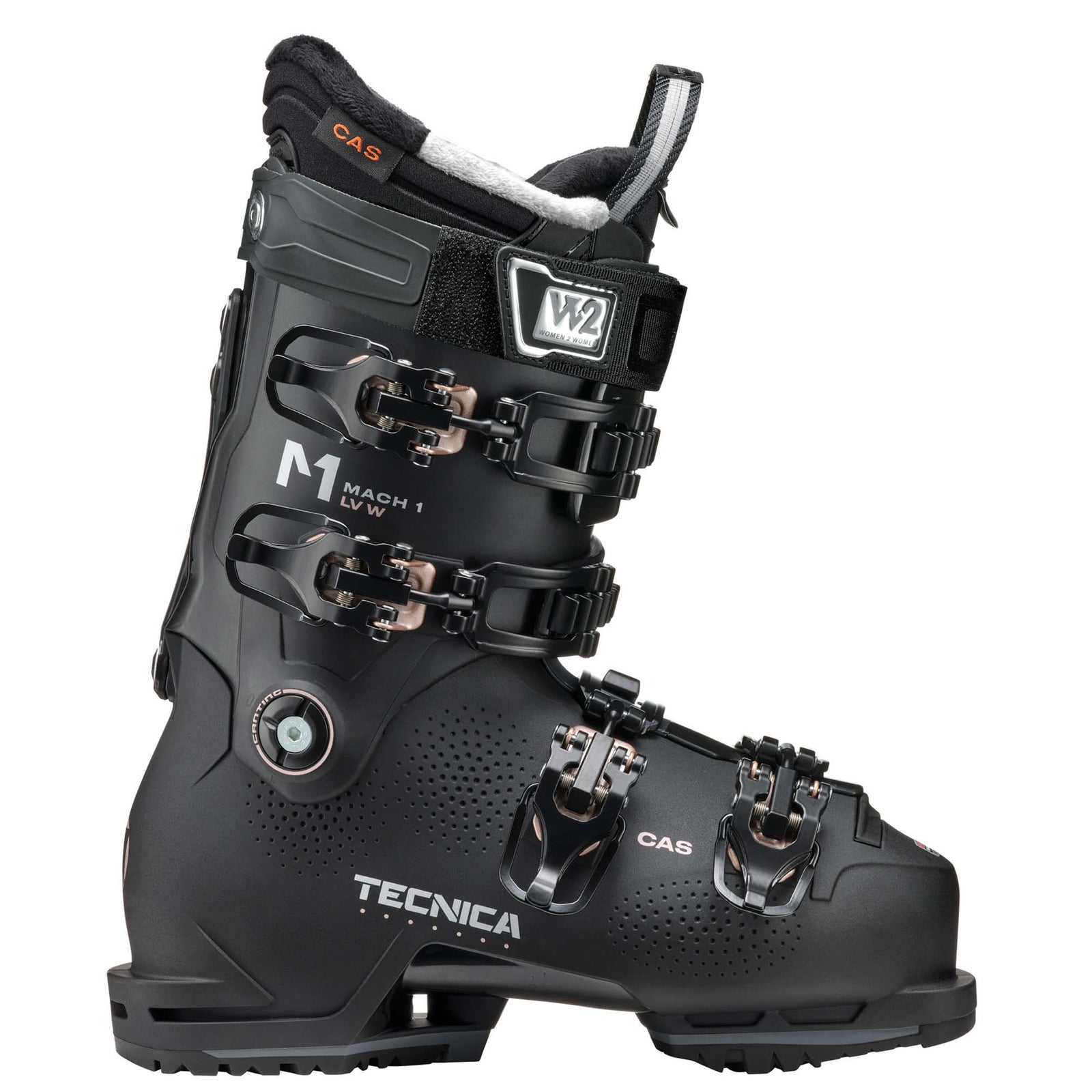Tecnica Women's Mach1 LV 105 Ski Boot 2024 BLACK