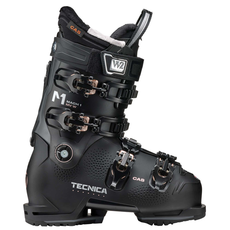 Tecnica Women's Mach1 MV 105 Ski Boot 2024 BLACK