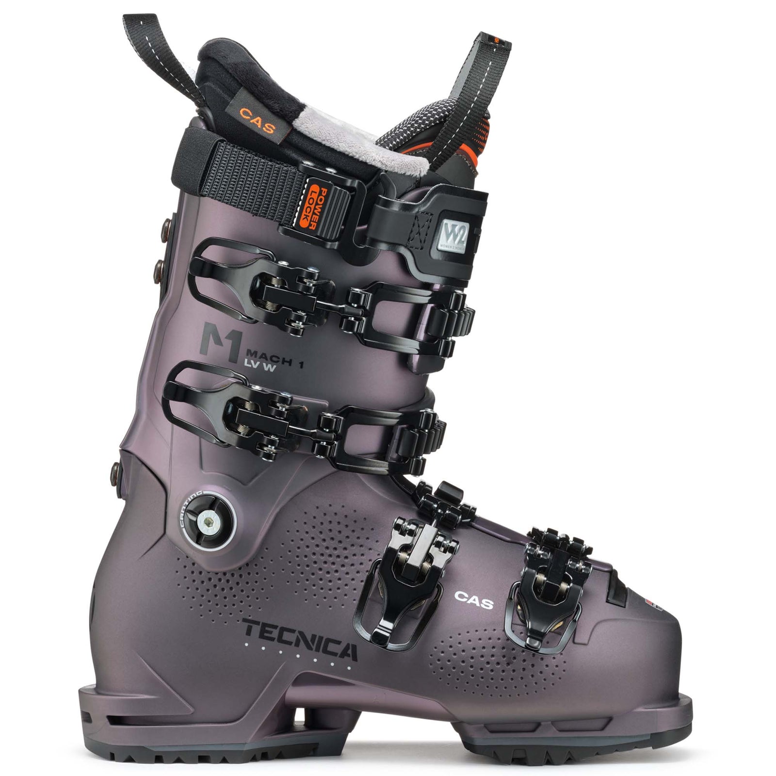 Tecnica Women's Mach1 LV 115 Ski Boot 2024 IRIDSCNT BOREAL