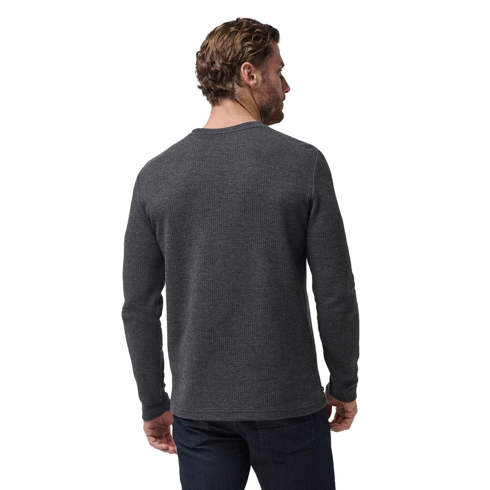 TravisMathew Men's Cloud Waffle Crew 2024 