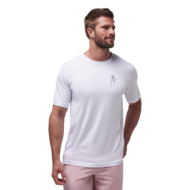 TravisMathew Men's Flying Standby Tee 2024 WHITE