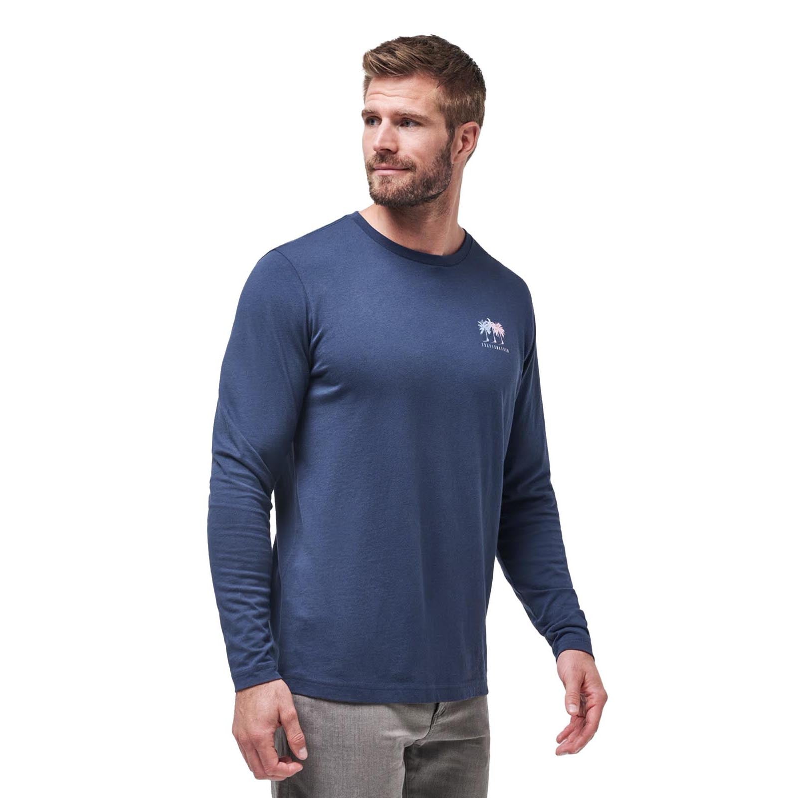 TravisMathew Men's Prehistoric Long Sleeve Tee 2024 