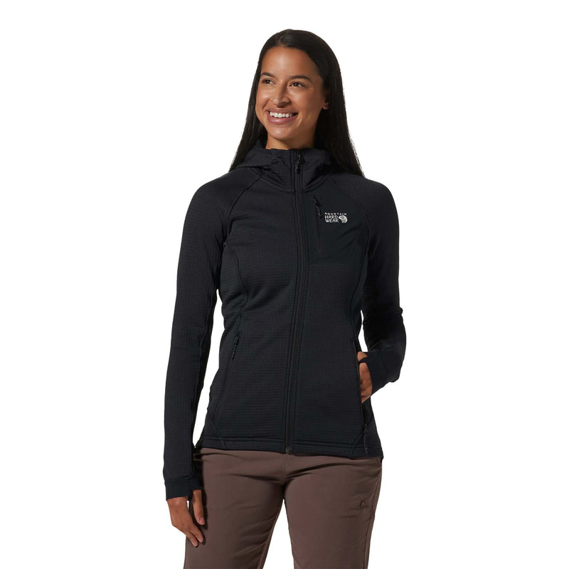 Mountain Hardwear Women's Polartec® Power Grid™ Full Zip Hoody 2024 