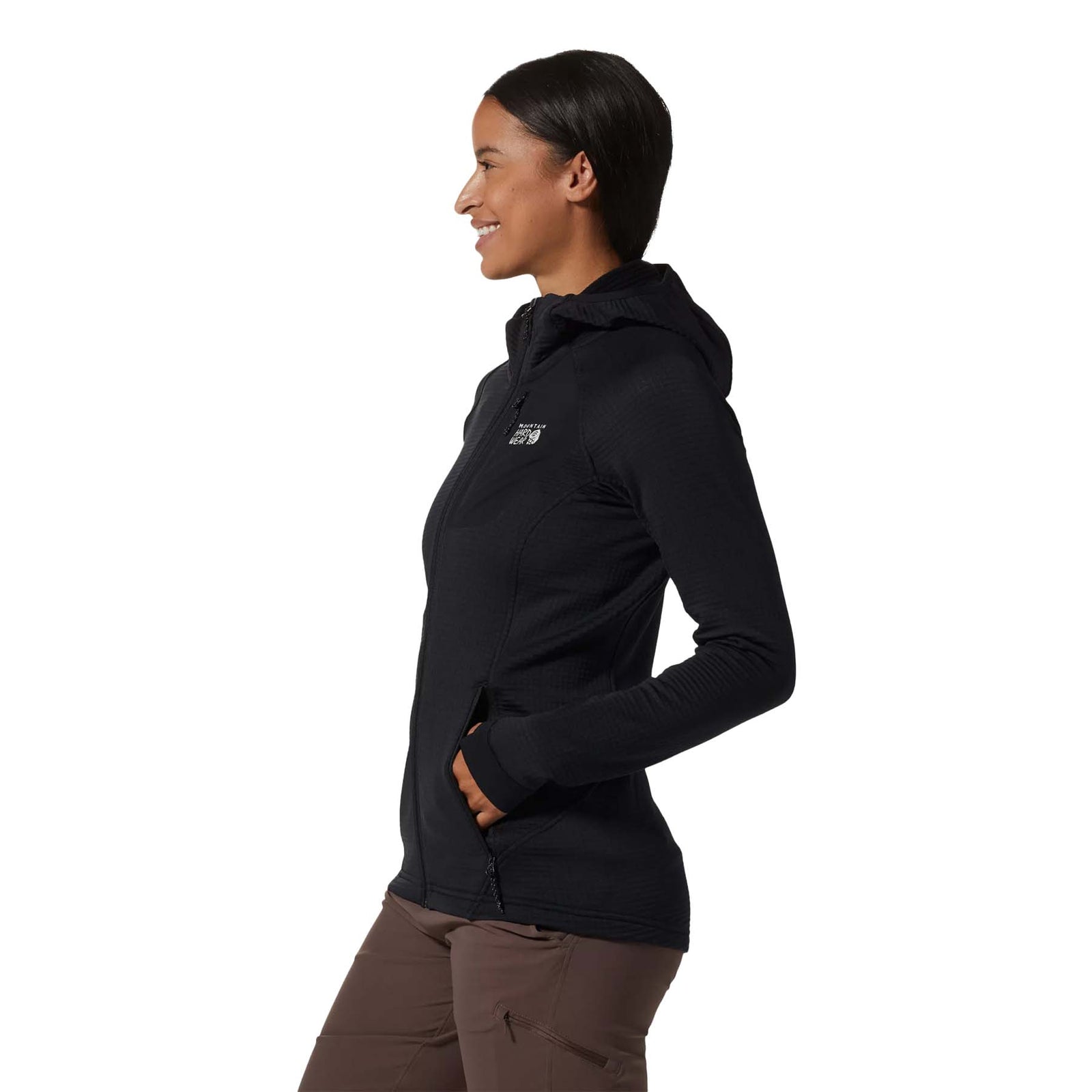 Mountain Hardwear Women's Polartec® Power Grid™ Full Zip Hoody 2024 