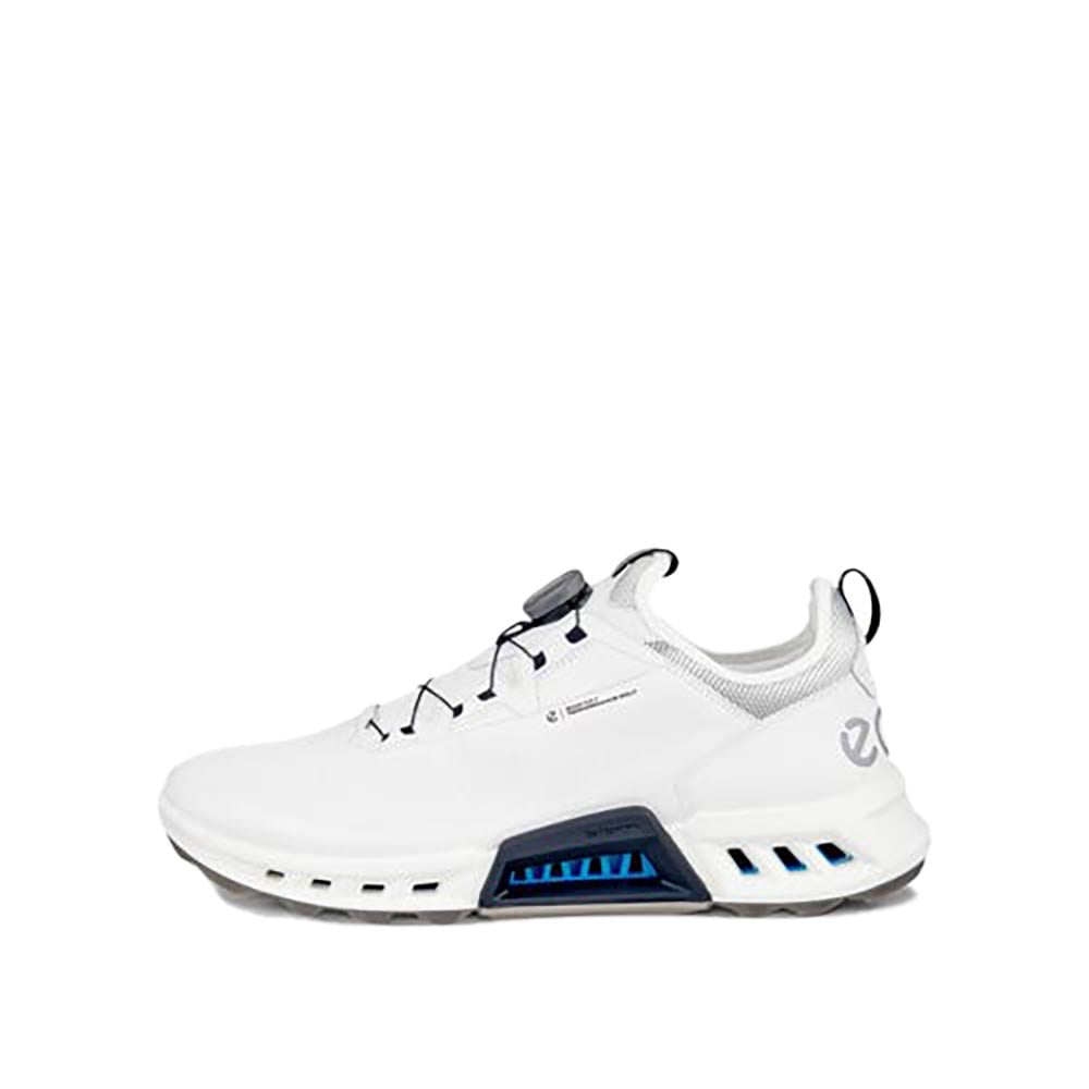Ecco Men's Golf Biom C4 BOA® Shoe 2024 WHITE/BLACK
