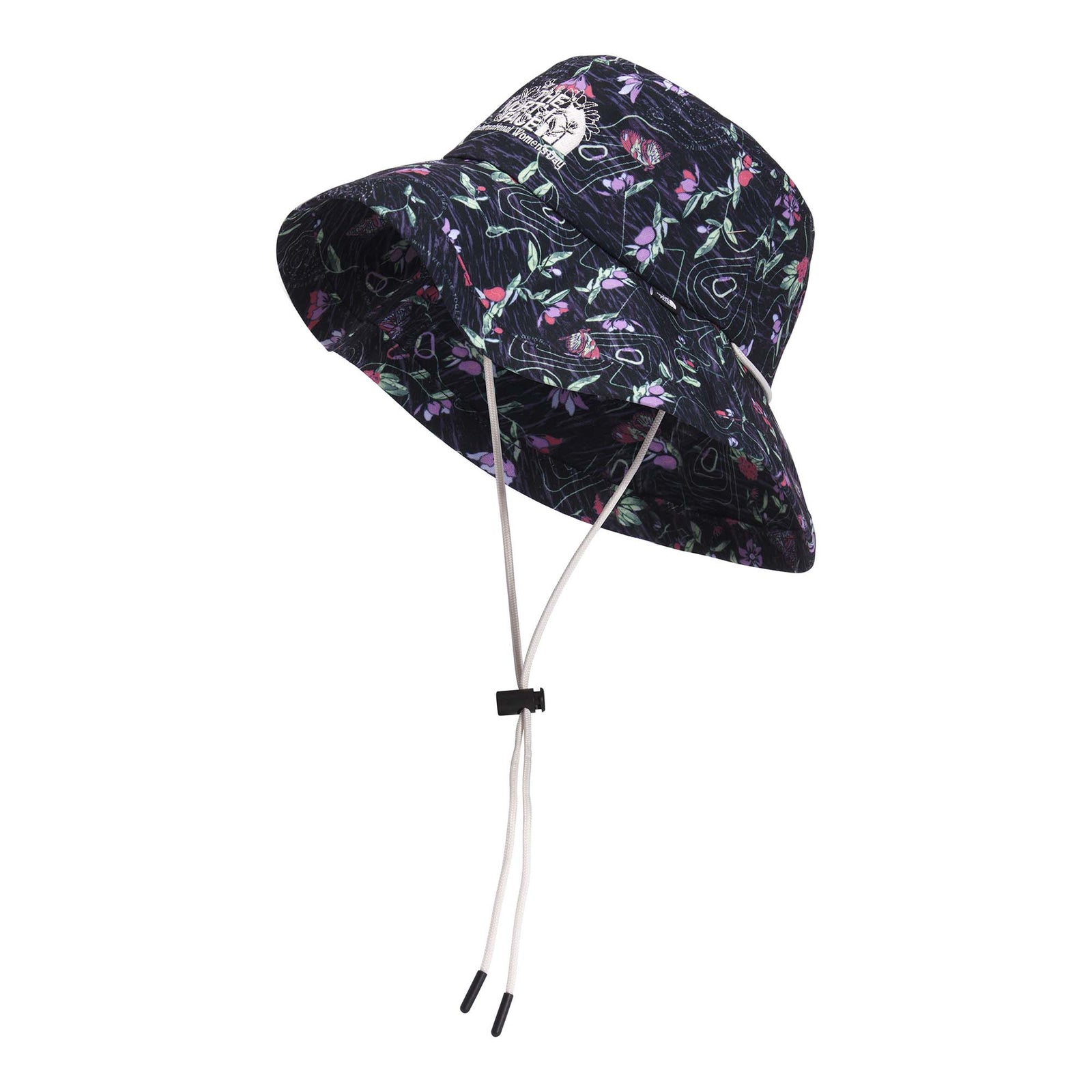 The North Face Women's Recycled 66 Brimmer Hat, Size: S/M, TNF Black IWD Print