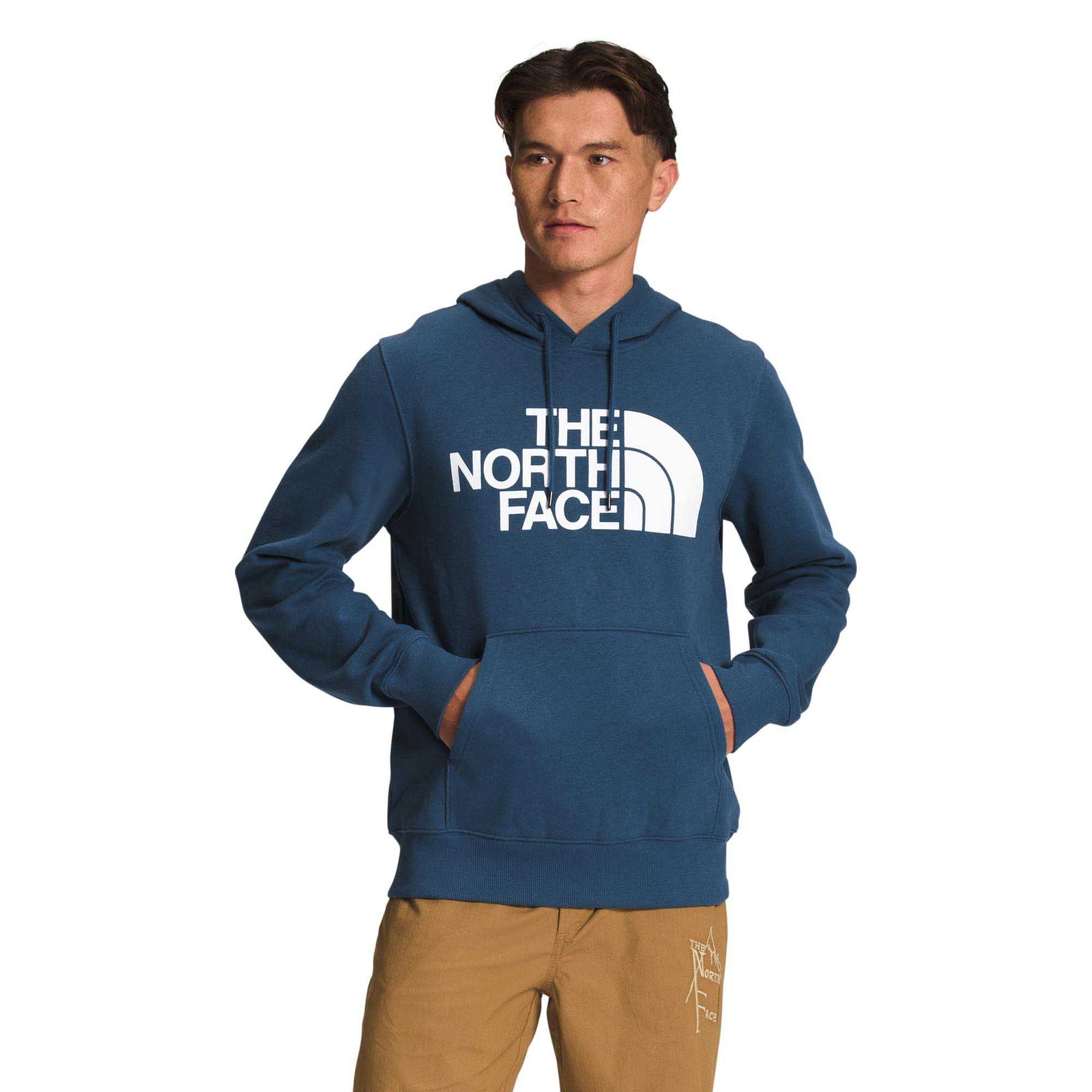 The North Face Men's Half Dome Pullover Hoodie 2024 SHADY BLUE