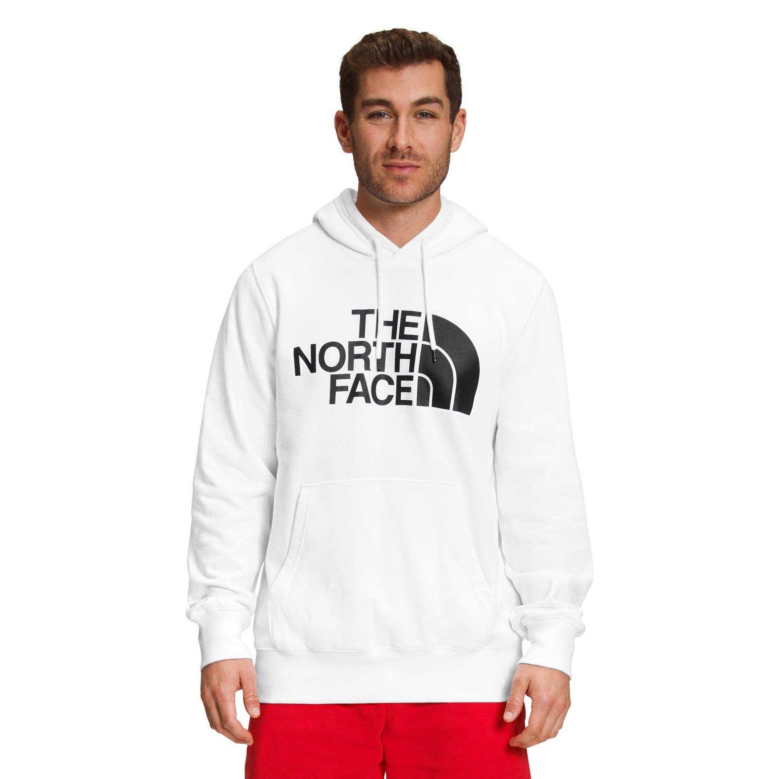 The North Face Men's Half Dome Pullover Hoodie 2024 TNF WHITE/TNF BLACK