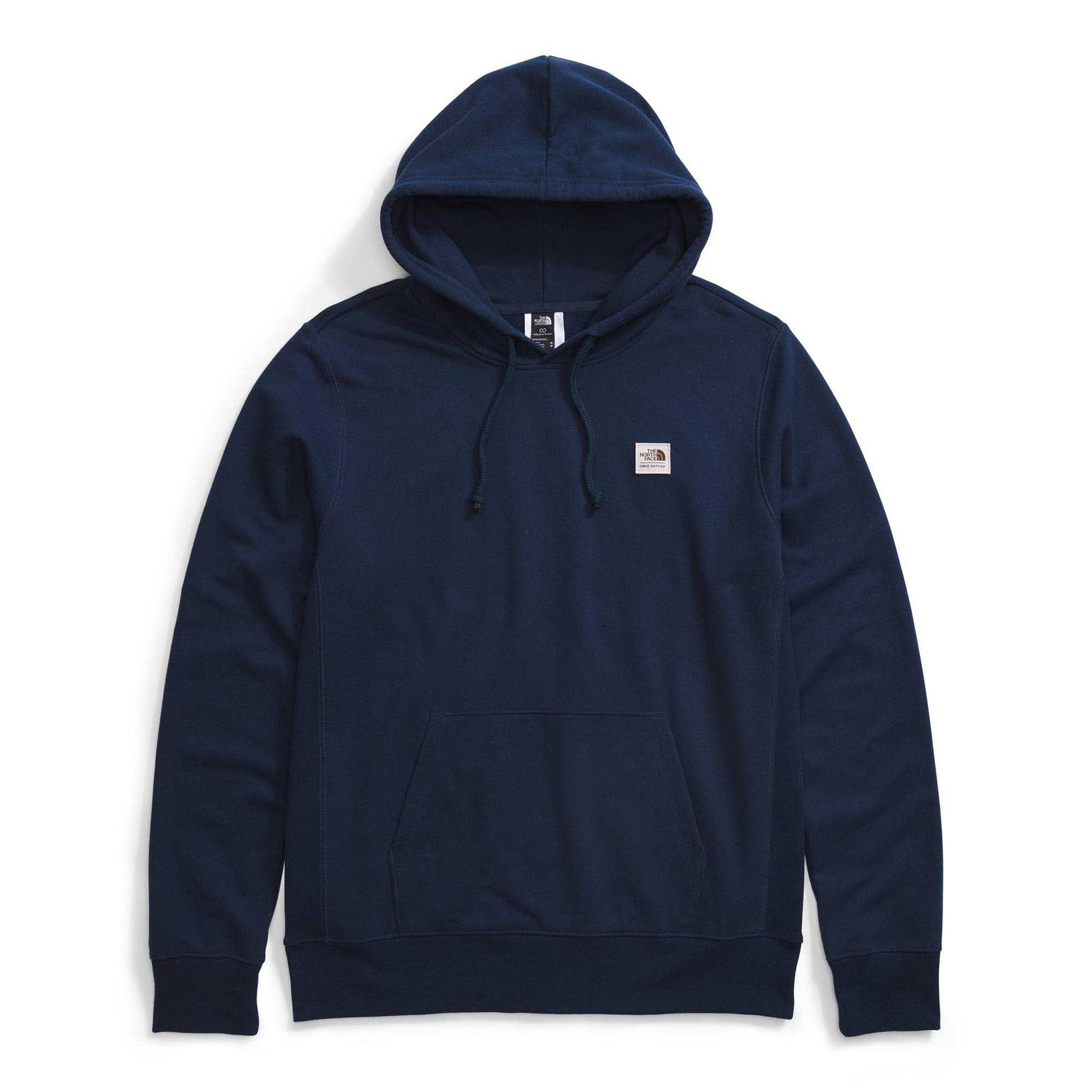 The North Face Men's Heritage Patch Pullover Hoodie 2024 SUMMIT NAVY/TNF WHITE