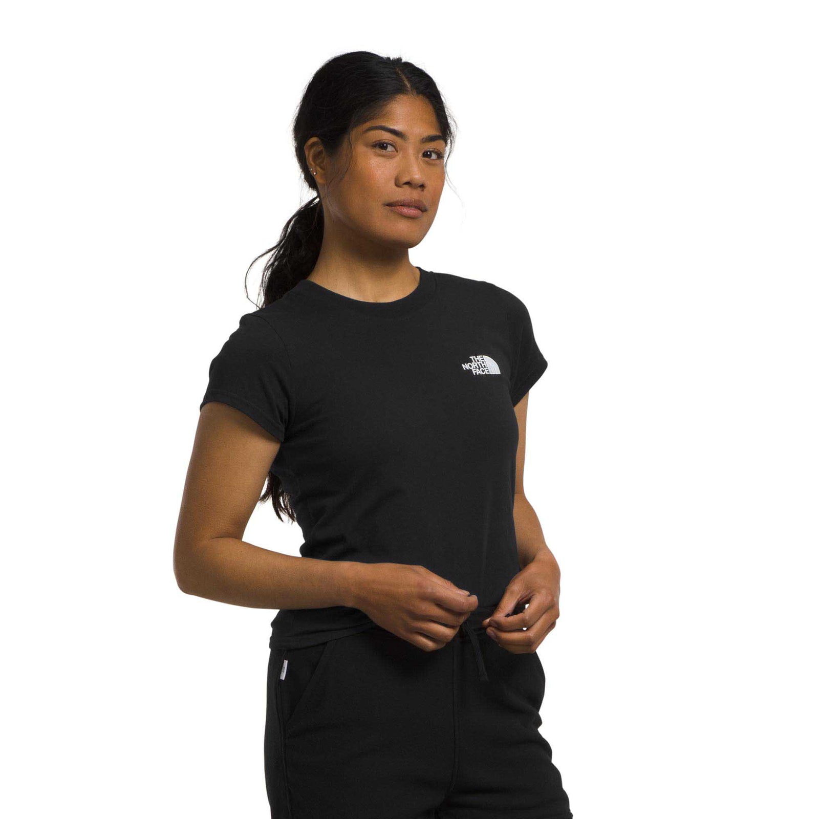 The North Face Women's Short-Sleeve Evolution Cutie Tee 2024 TNF BLACK