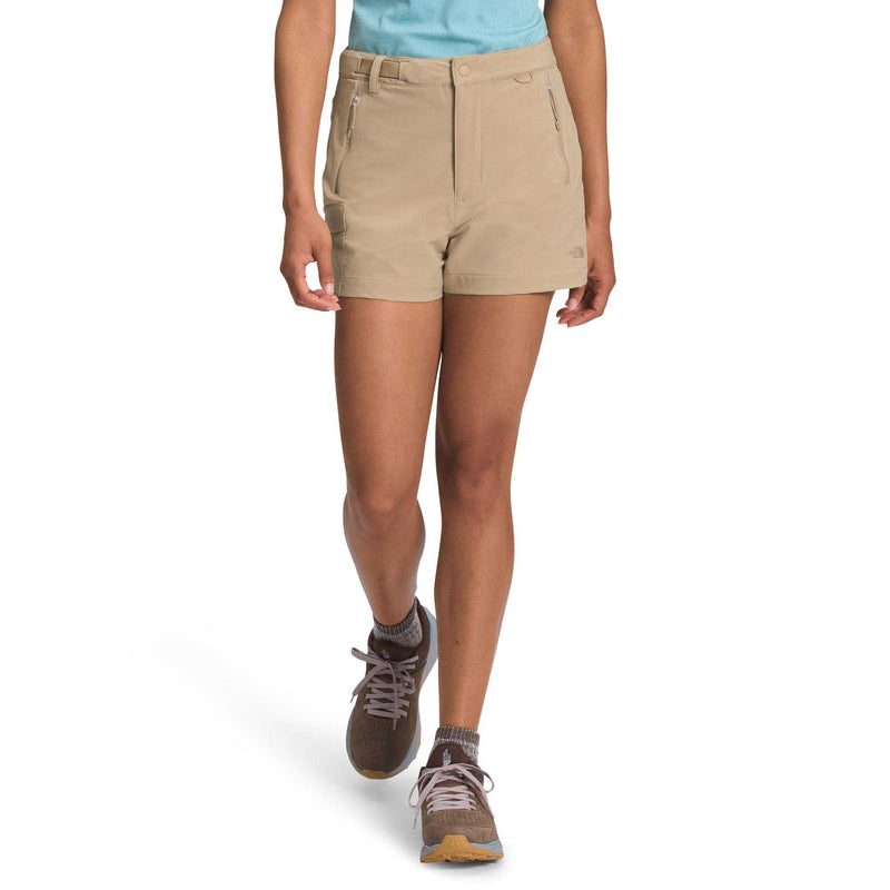 The North Face Women's Short Bridgeway Shorts 2024 KHAKI STONE