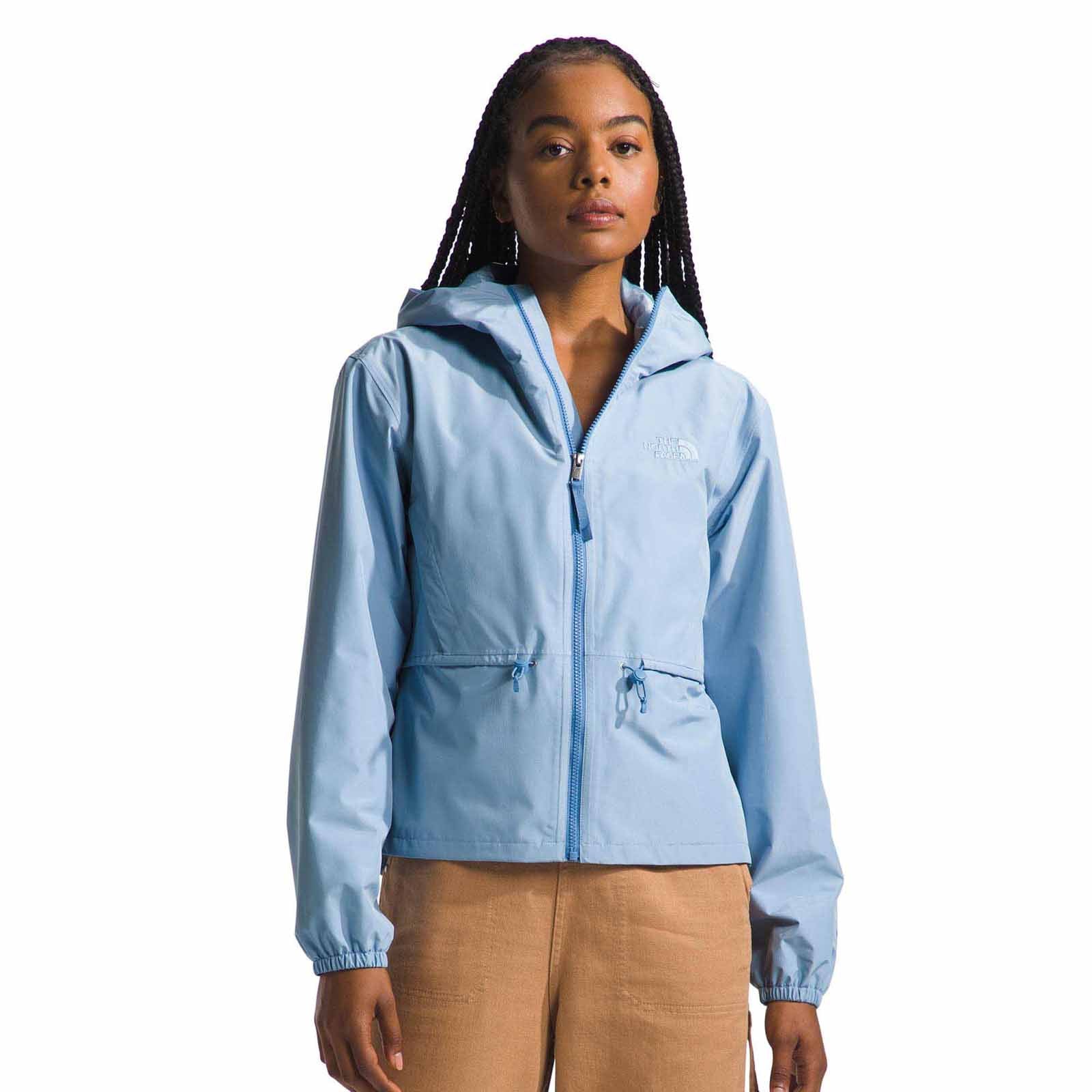 The North Face Women's Daybreak Rain Jacket 2024 STEEL BLUE