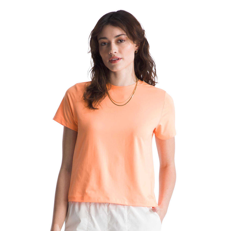 The North Face Women's Dune Sky Short-Sleeve 2024 BRIGHT CANTALOUPE