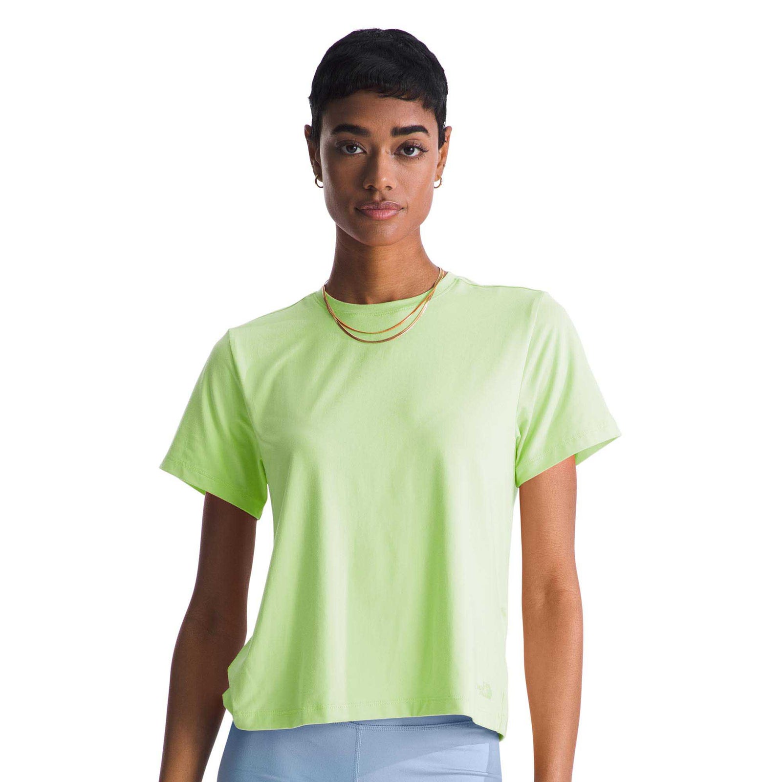 The North Face Women's Dune Sky Short-Sleeve 2024 ASTRO LIME
