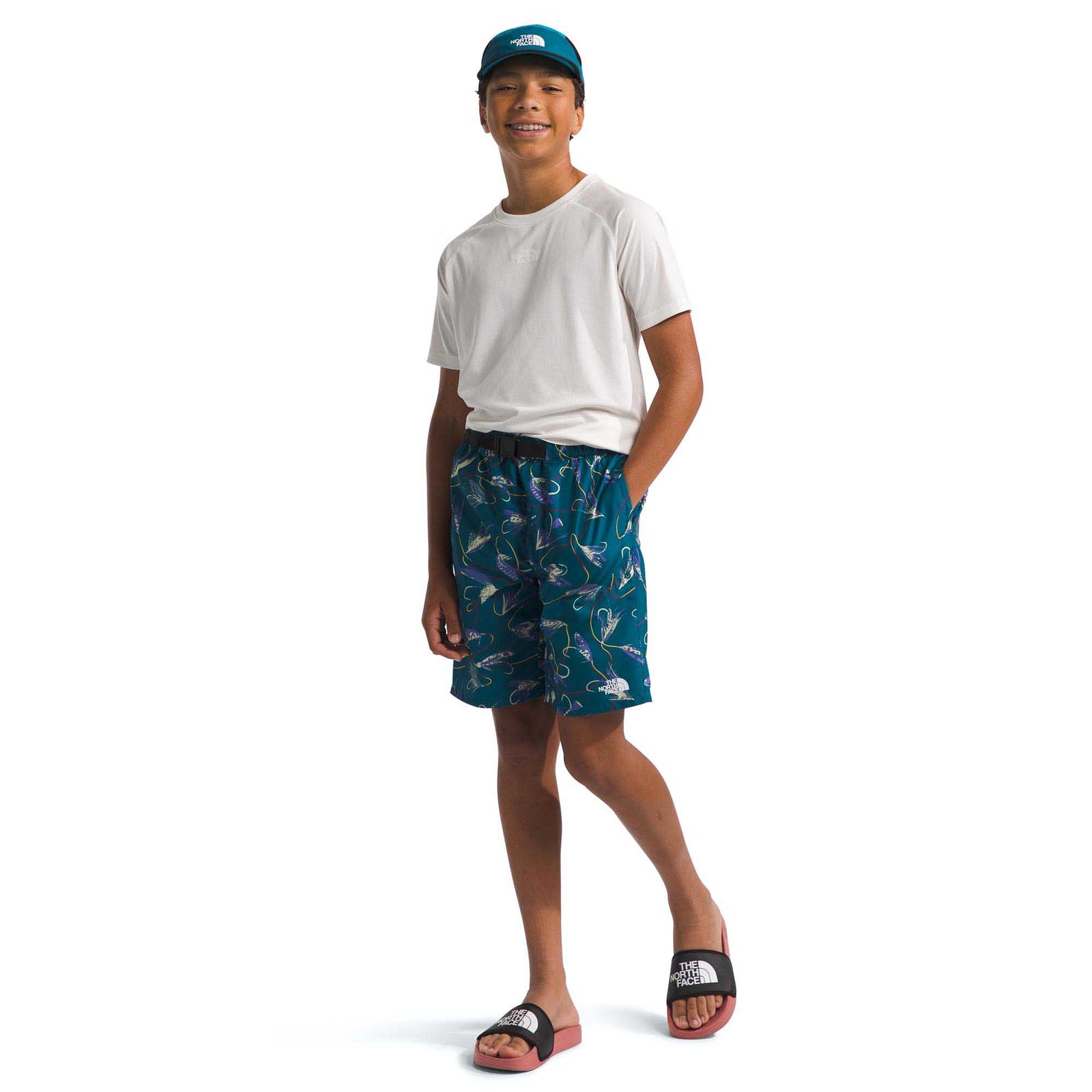 The North Face Boy's Amphibious Class V Belted Shorts 2024 