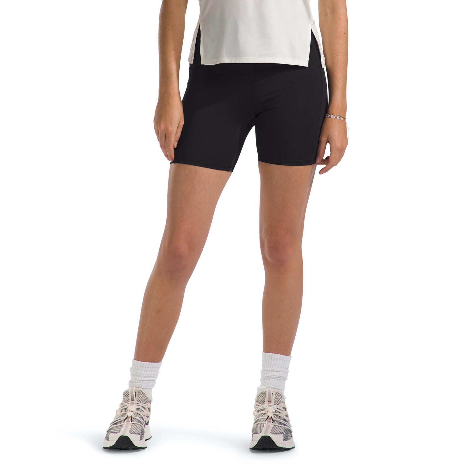 The North Face Girl's Never Stop Bike Shorts 2024 TNF BLACK