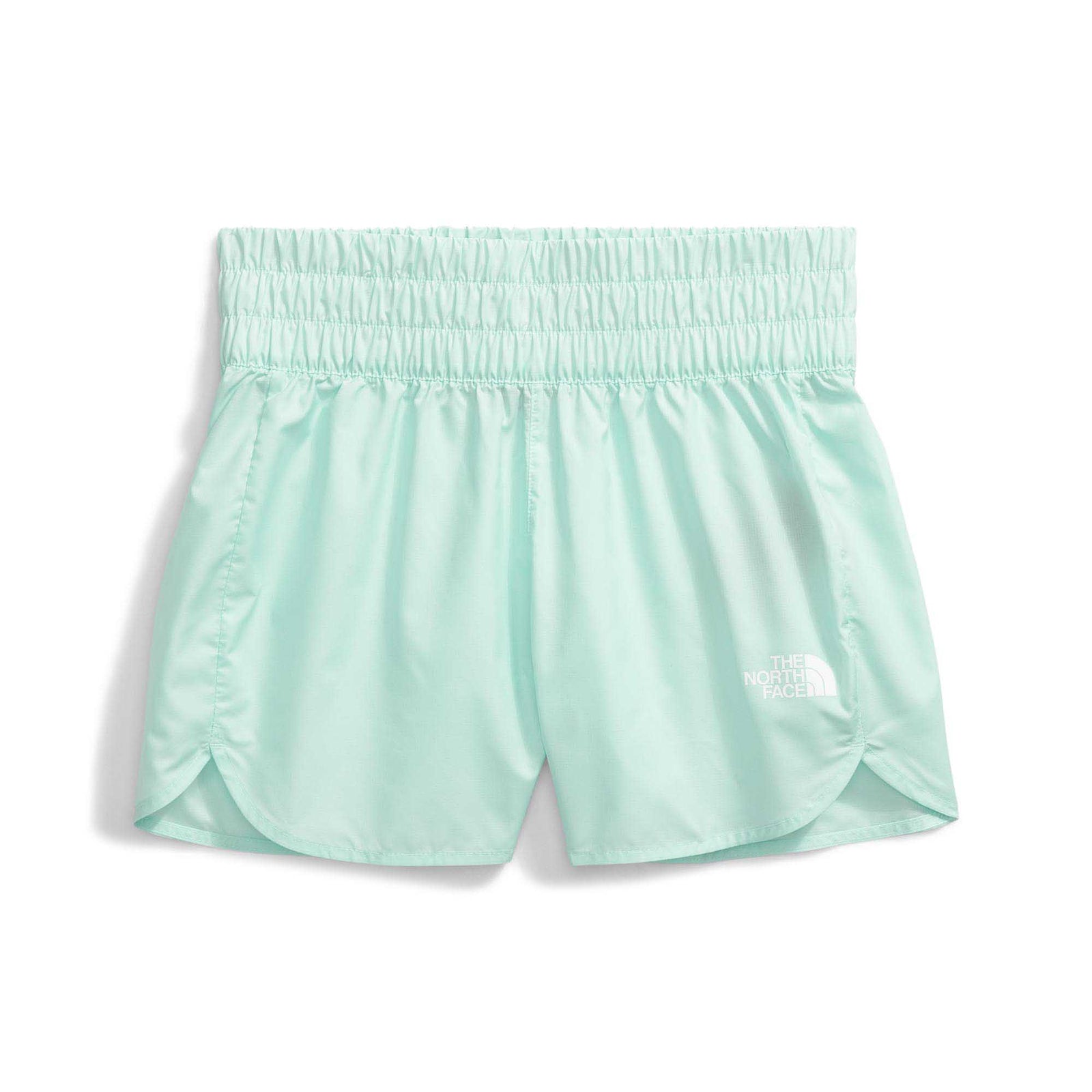 The North Face Girl's Never Stop Woven Shorts 2024 CRATER AQUA