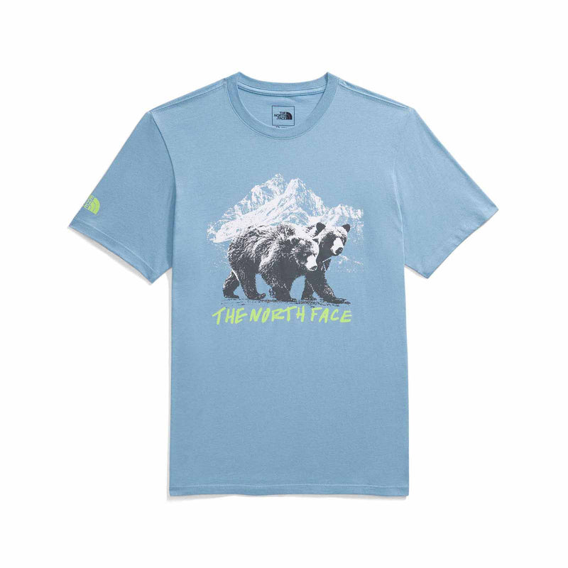 The North Face Men's Short-Sleeve Bears Tee 2024 STEEL BLUE