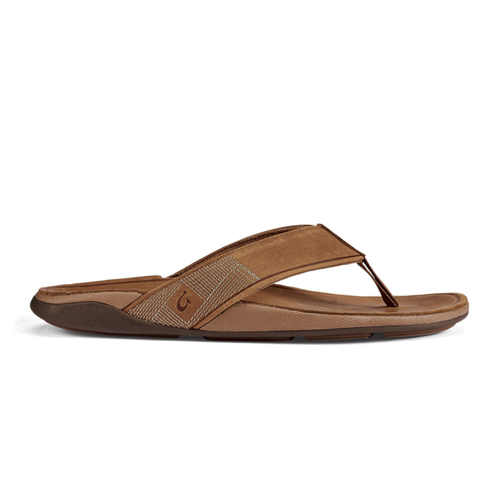 OluKai Men's Tuahine Sandals 2024 TOFFEE