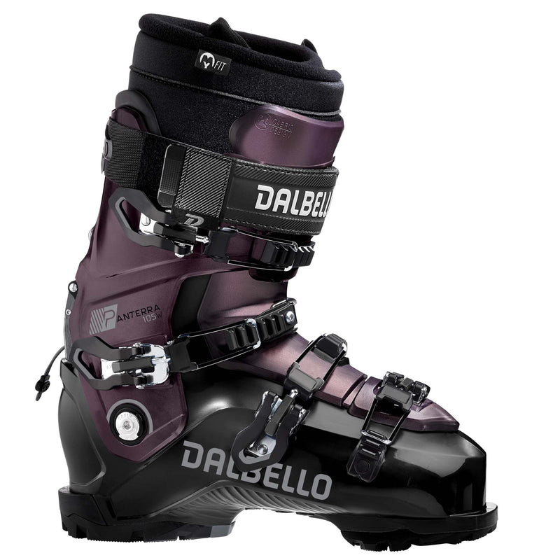 Dalbello Women's Panterra 105 ID Ski Boots 2024 BLACK/BORDEAUX