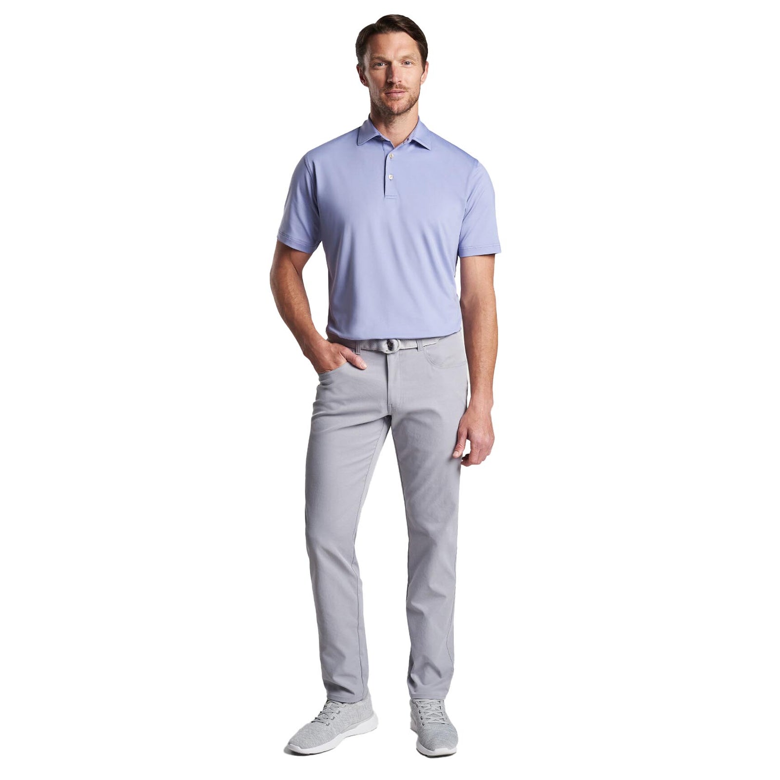 Peter Millar Men's Solid Performance Jersey Polo 2024 