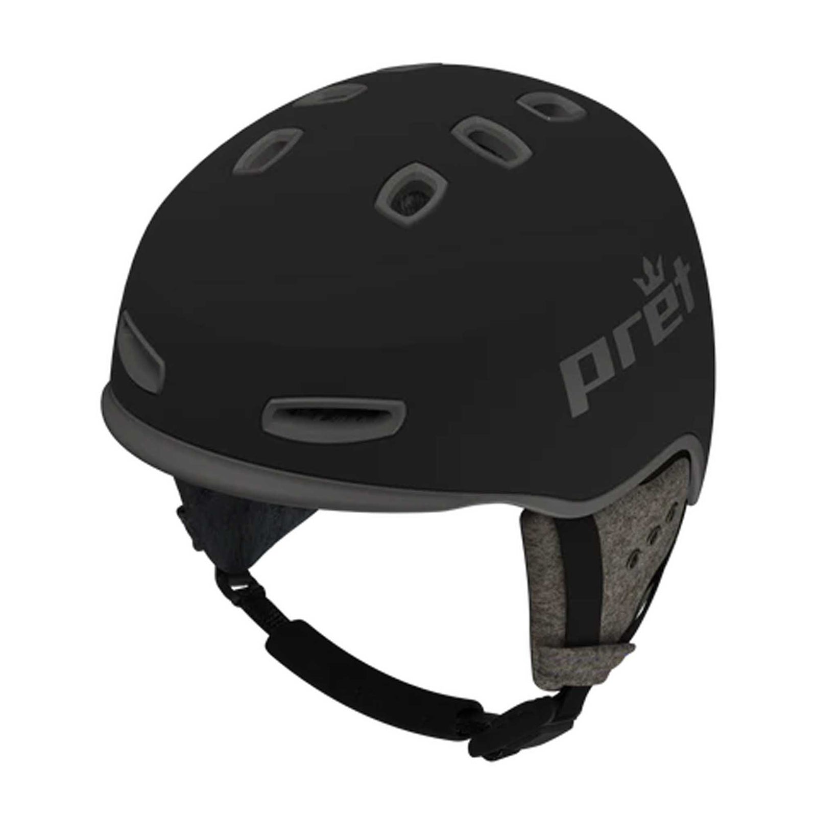 Pret Women's Lyric X2 Helmet 2024 BLACK