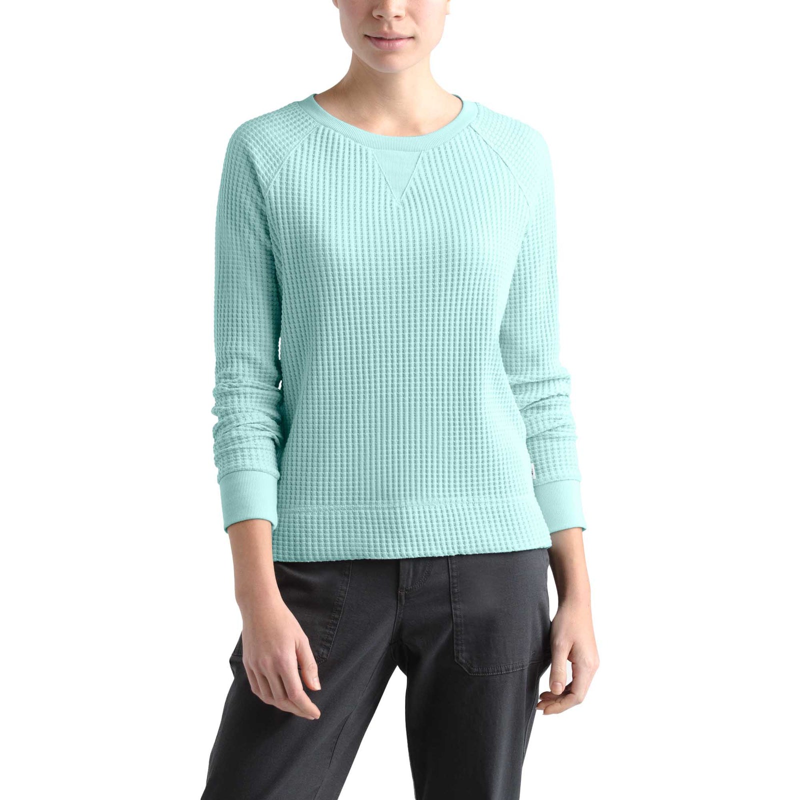 The North Face Women's L/S Chabot Crew 2024 WINDMILL BLUE