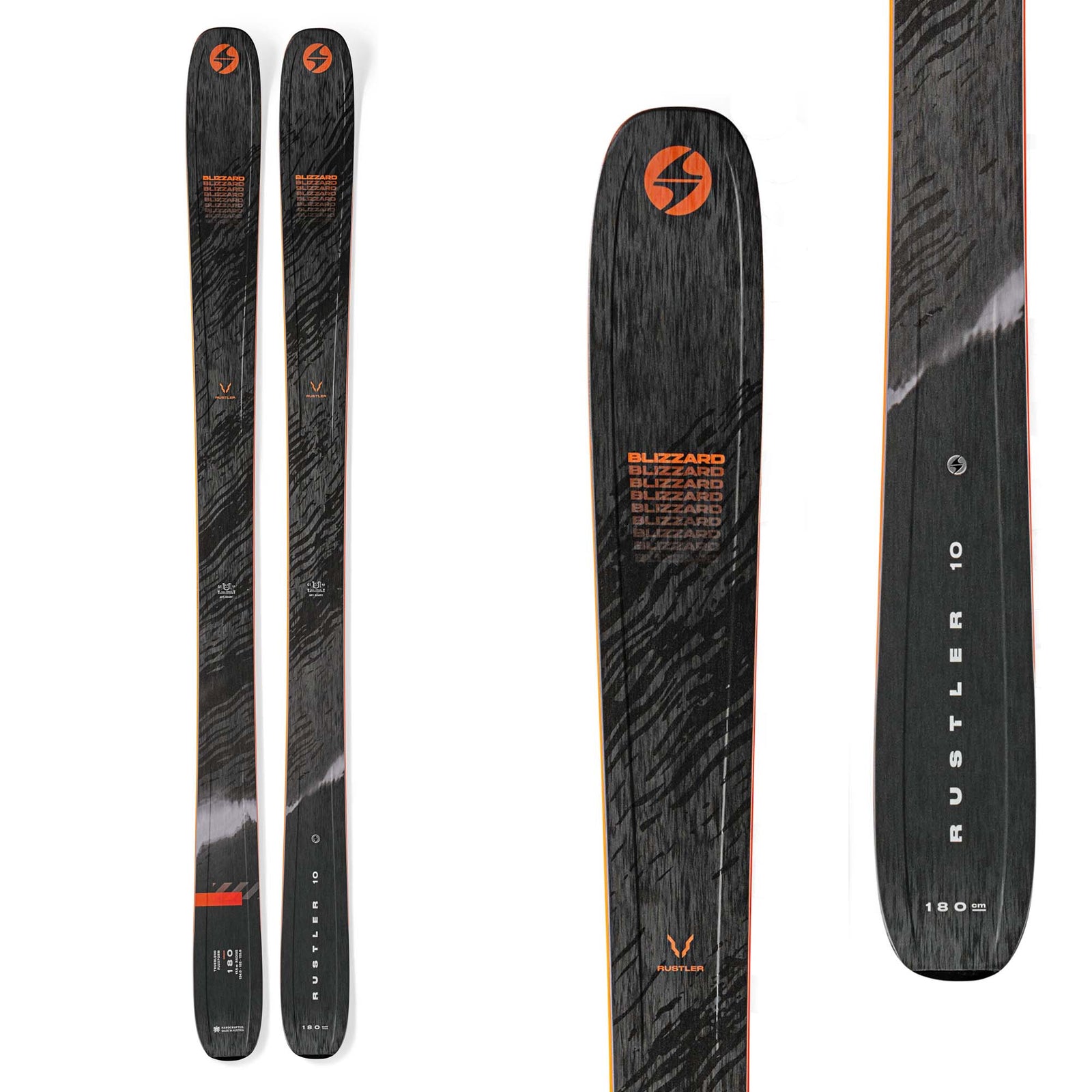 Blizzard Men's Rustler 10 Skis 2024 ASSORTED