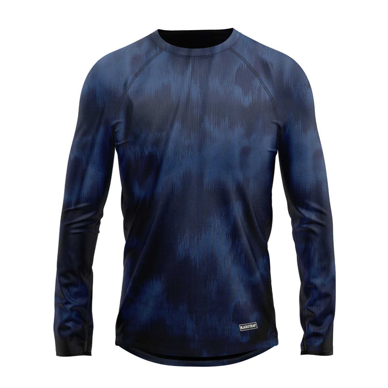 Blackstrap Men's Summit Crew Top 2024 GLITCH NAVY