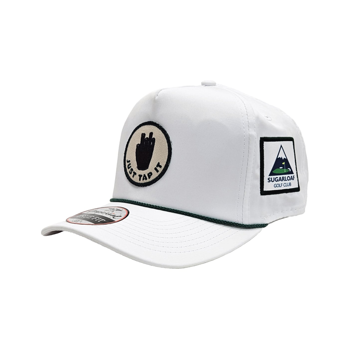 Sugarloaf Slackertide Just Tap It Perf Retro WHITE/DARK GREEN