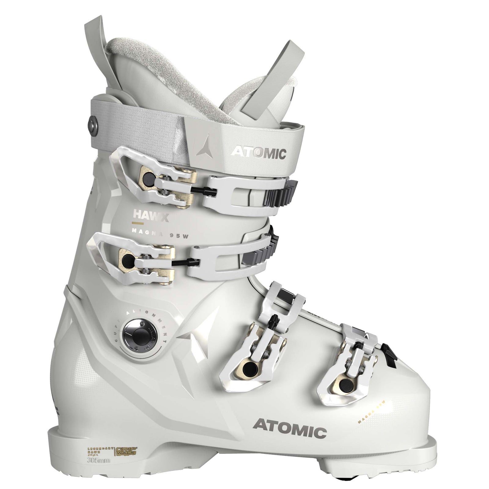 Atomic Women's Hawx Magna 95 W GW Ski Boots 2024 Grey Blue