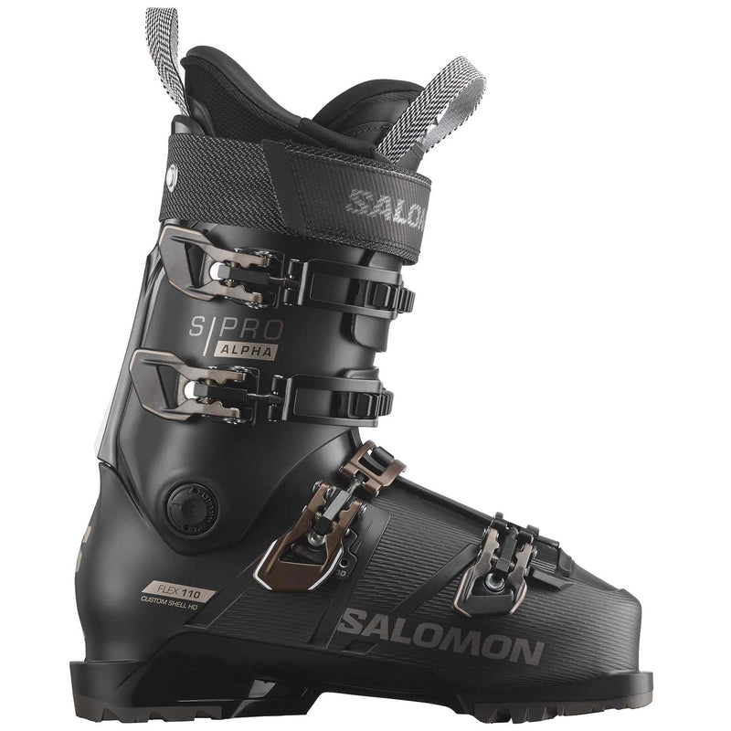 Salomon Men's S/Pro Alpha 110 Ski Boot 2024 BLK/TITANIUM