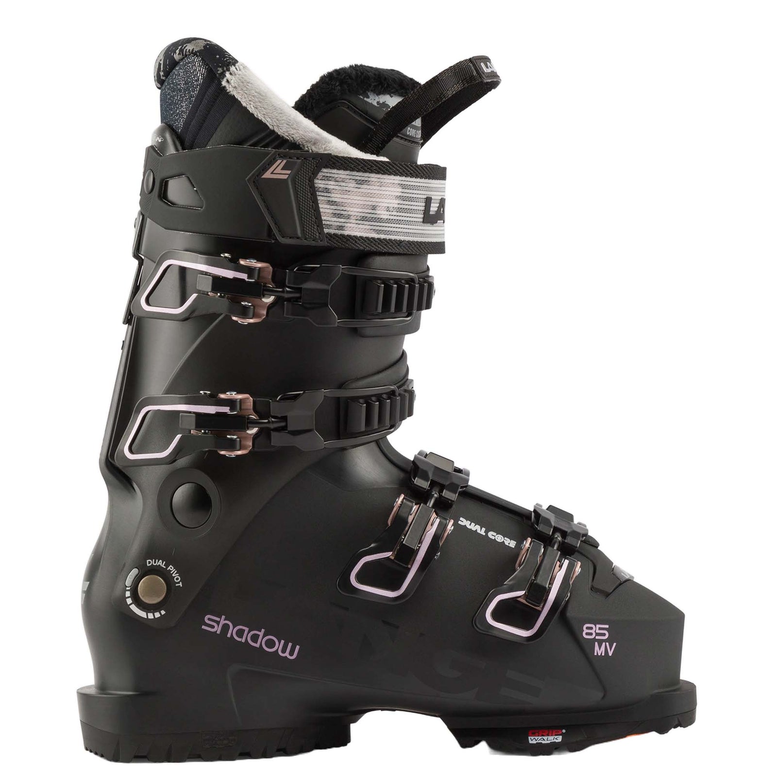 Lange Women's Shadow 85 MV Ski Boot 2024 BLACK