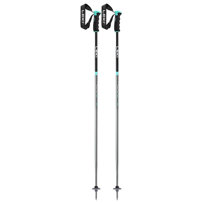 Leki Women's Neolite Airfoil Ski Pole 2024 BLACK/MINT