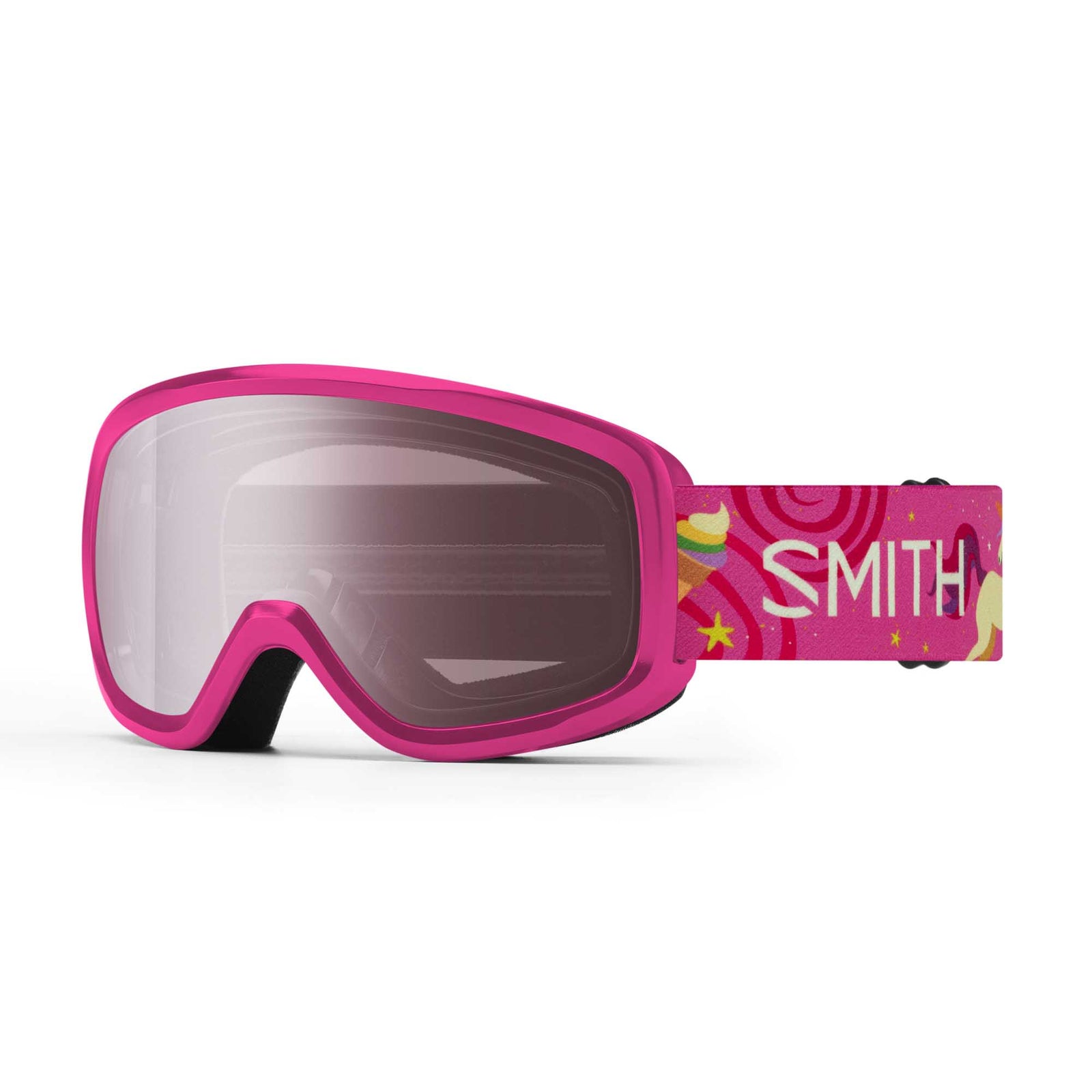 Smith Junior's Snowday Goggles 2024 PINK SPACE PONY