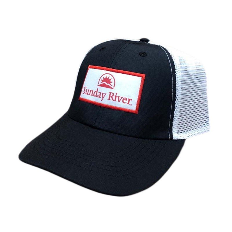 Sunday River Structured Performance Mesh Trucker Hat 