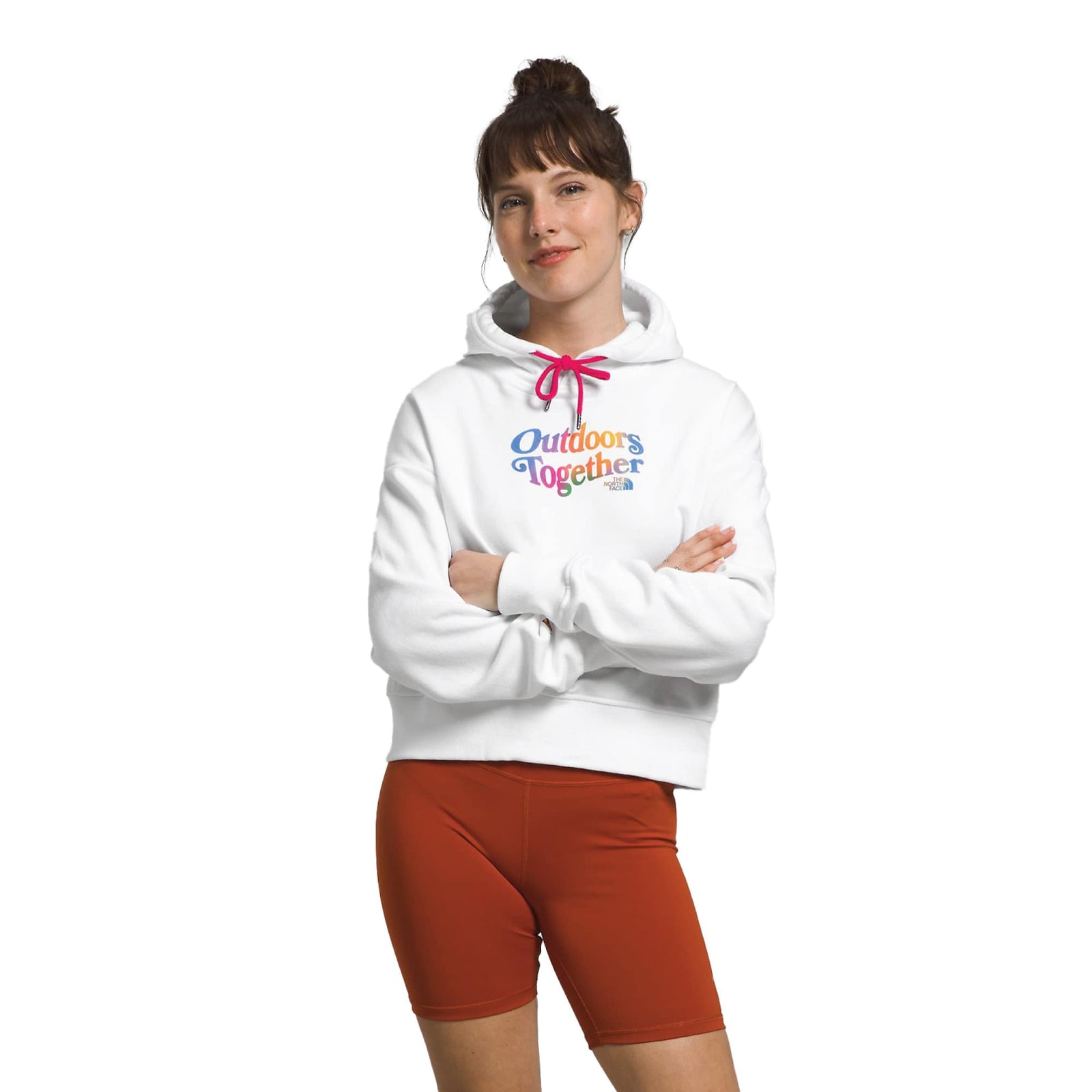 The North Face Women's Pride Hoodie 2023 A TNF WHITE/O