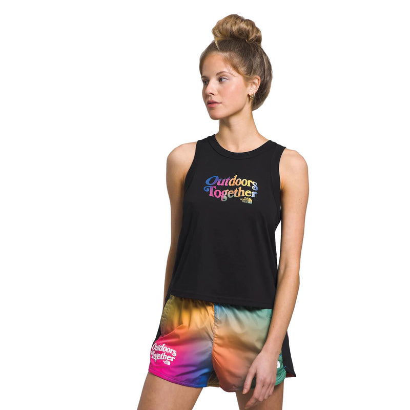 The North Face Women's Pride Tank 2023 A TNF BLACK/O