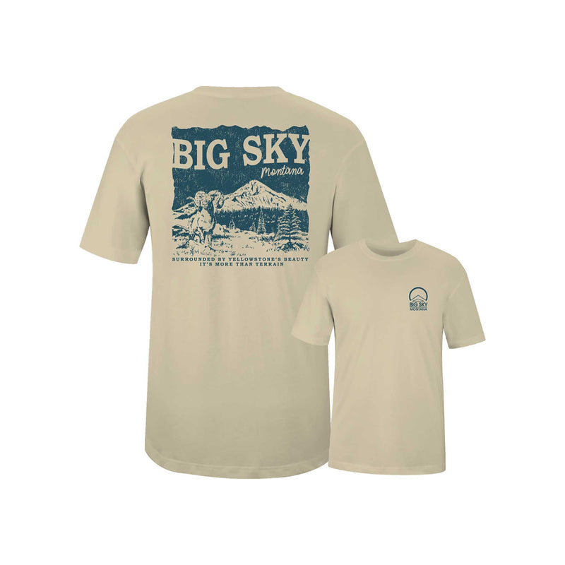 Big Sky Trailblazer Lightweight Short Sleeve Tee 2024 SAND