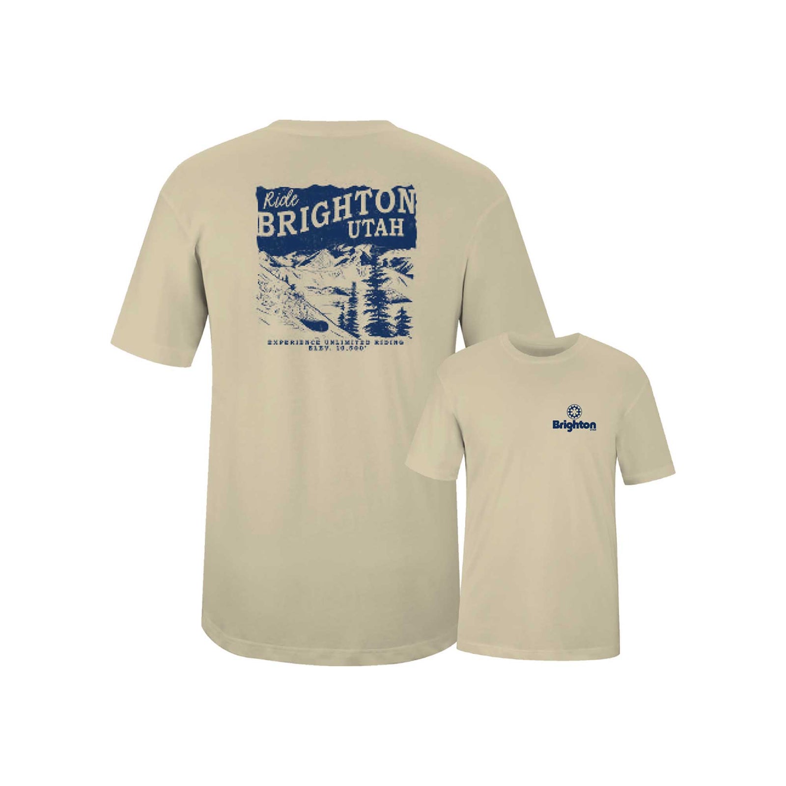 Brighton Trailblazer Lightweight Short Sleeve Tee 2024 SAND