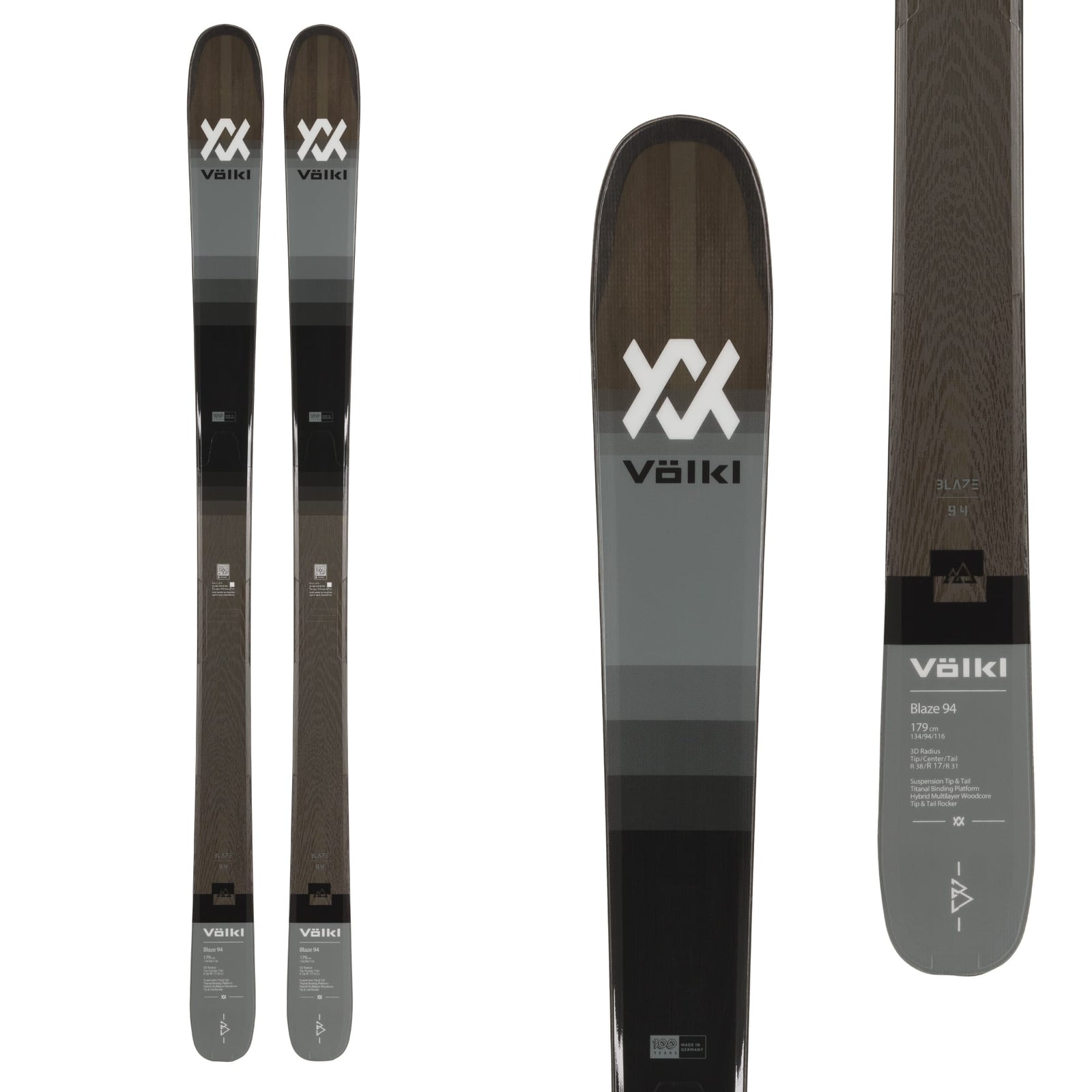 Volkl Men's Blaze 94 Ski 2024 158