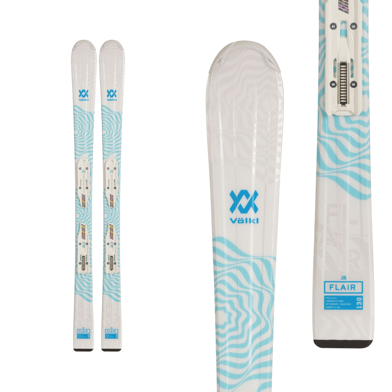 Volkl Junior's Flair Ski+7.0 VMotion Bindings 130-140 2024 130