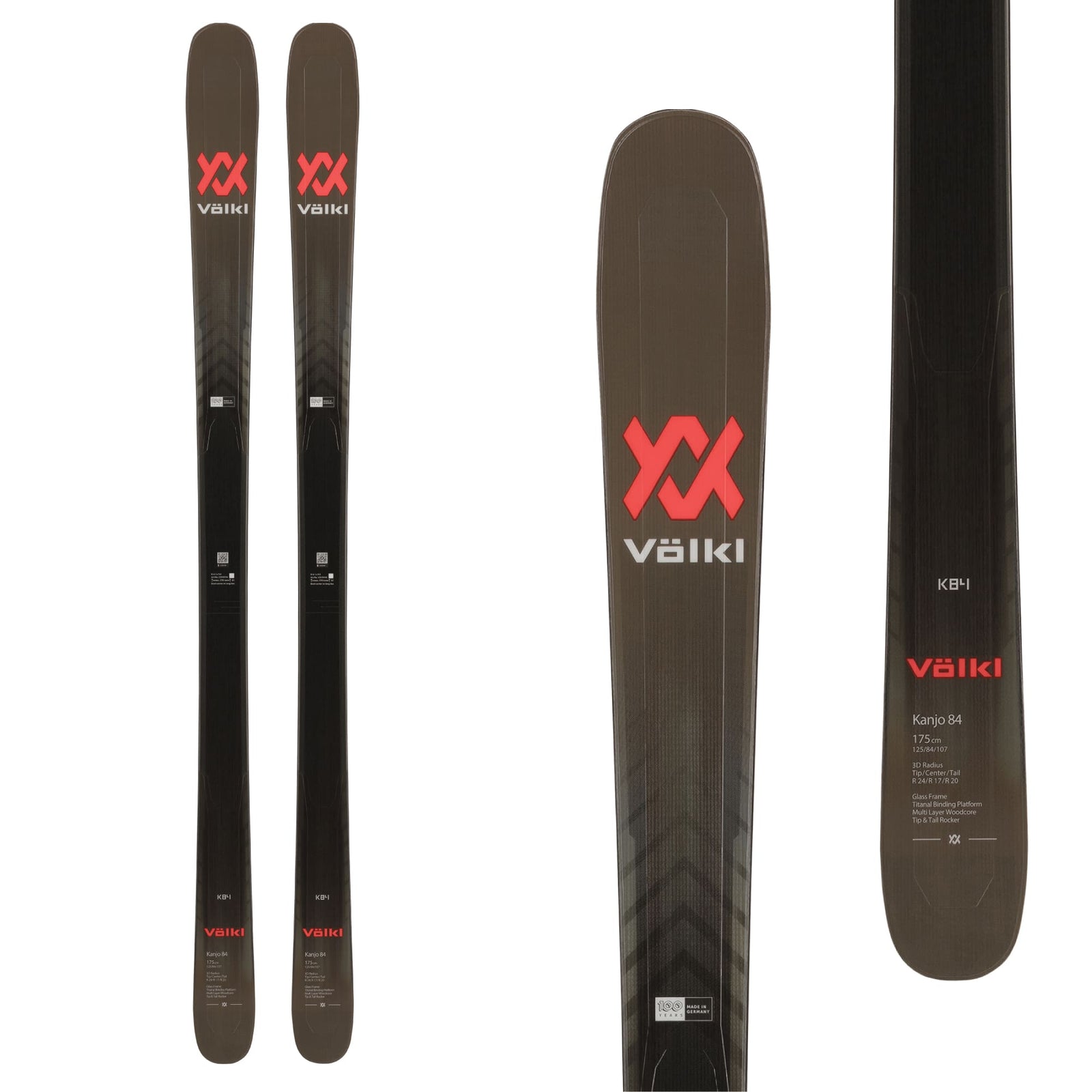Volkl Men's Kanjo 84 Ski 2024 161