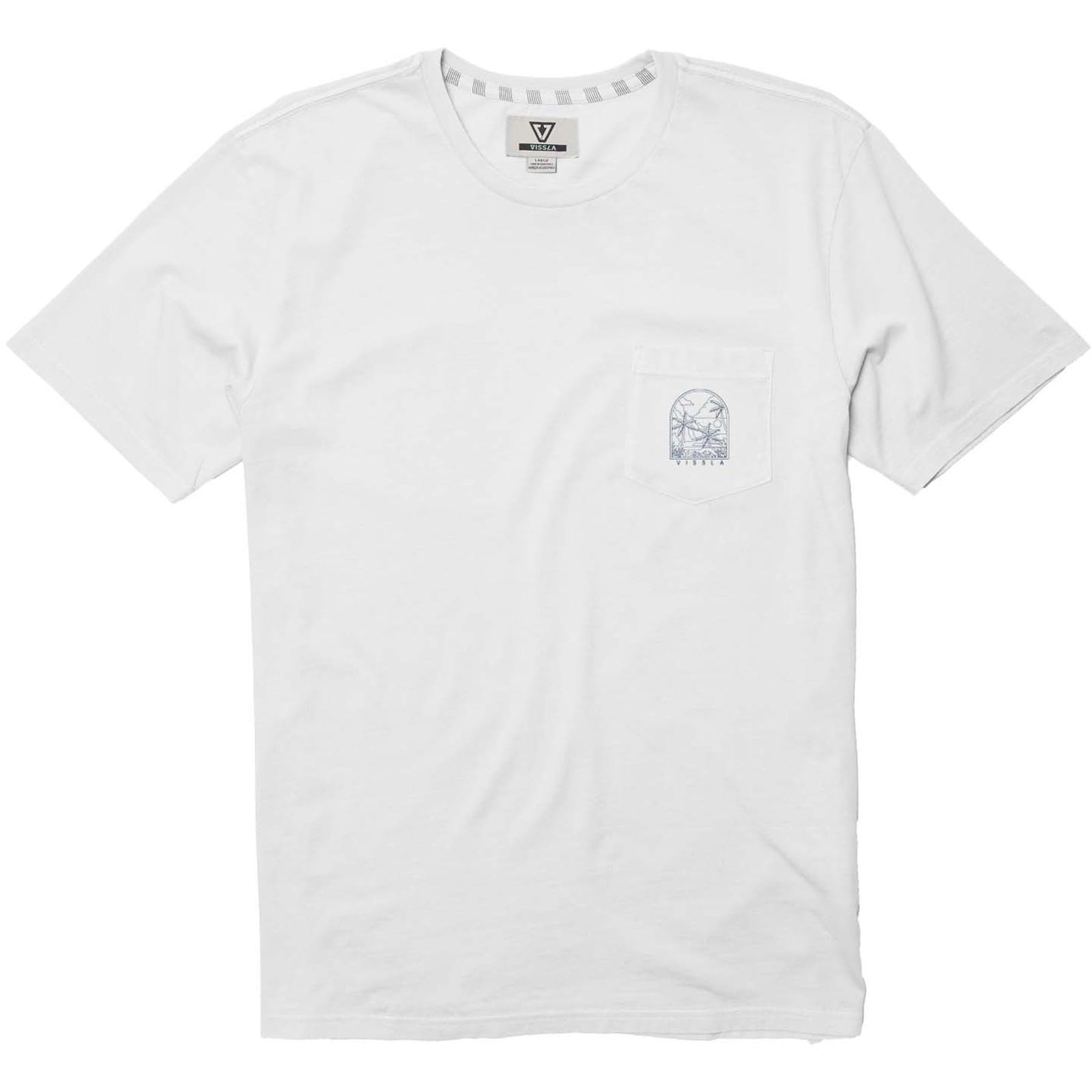 Vissla Men's Bluffs Short-Sleeve Pocket Tee 2024 