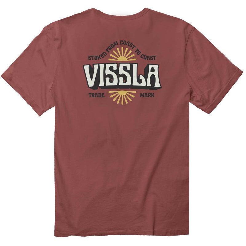 Picture of Vissla Men's Coast To Coast Organic Tee 2024